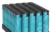 50 briquets épais coupe-vent par boîte, briquets jetables durables