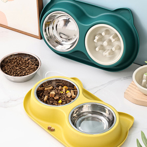 Comedero Doble para Mascotas de Gran Capacidad, Diseño Antideslizante y Antivuelco, para Perros y Gatos - Product Image 4