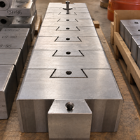 Adaptateur à dégagement rapide pour machine de forage diamantée, bloc en alliage d'aluminium, accessoire de montage dédié