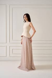 High Fashion Luxury Women's <b>Long</b> <b>Skirts</b> BORRA AURORA LACE <b>LONG</b> <b>SKIRT</b> Aurora Lace High-Waisted <b>Long</b> <b>Skirts</b> Women from Vietnam - Product Image 5