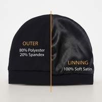 Gorro ligero personalizado con estampado de calavera, transpirable, de secado rápido, elástico, con logo reflectante DTG, diseño de lazos y frutas.