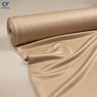 Tissu tricoté en gros couleur chair 66% Nylon 34% Spandex 160gsm extensible dans les 4 sens haute résilience séchage rapide respirant pour maillots de bain