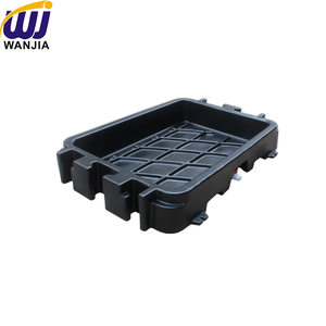 WANJIA Bain de pieds pour bovins à usage intensif avec vanne de vidange Bassin de désinfection des sabots en plastique Abreuvoir pour sabots de vache - Product Image 2