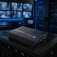 Codificador de Video H.265 H.264 para Transmisión en Vivo IP, Codificador de Aluminio POE SRT RTMP RTSP HTTP para Radiodifusión