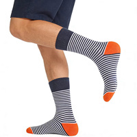 Chaussettes pour hommes Bioserica Era Funny, colorées, à motifs originaux, à rayures, à motifs argyle, chaussettes en coton funky pour hommes, cadeaux