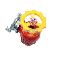 Vanne d'incendie DN50 DN65 GOST en fonte ductile haute pression pour lutte contre l'incendie