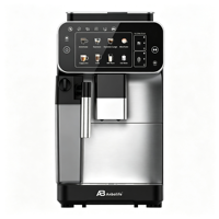 Cafetera Automática Anbolife, 20 Bares, Tanque de Leche de 500 ml, Molinillo Incorporado, Caldera Doble, PID 6 en 1, OEM