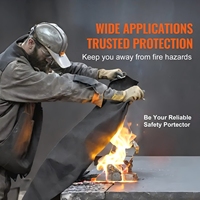 Housse de protection imperméable Tissu en fibre de verre enduit de caoutchouc de silicone pour équipement et machines