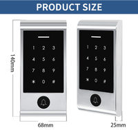 Dispositivo de Control de Asistencia con Huella Dactilar Biométrica de Alta Seguridad, Control Remoto por Aplicación TTlock, Control de Acceso Inteligente para Puertas con Wiegand