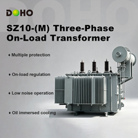 Transformateur de puissance toroïdal immergé dans l'huile triphasé DOHO série SZ10-(M) 1000-3150 kVA 35 kV avec changeur de tension sous charge 11 kV 50 Hz