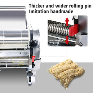 Thương Mại Điện Trung Quốc Bán Tự Động Tươi Lúa Mì Trứng Udon Ramen Spaghetti Noodle Maker Pasta Making Machine For Sale - Product Image 4