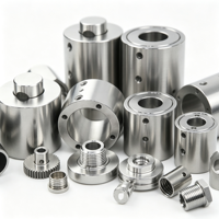 Pièces en aluminium usinées CNC sur mesure à 5 axes, pièces en acier inoxydable usinées CNC, pièces industrielles usinées CNC
