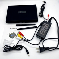Kimpok 5802D UAV VRX avec écran LCD HD intégré de 7 pouces, kit récepteur vidéo analogique FPV haute sensibilité 5,8 GHz 40 canaux