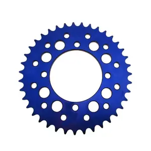 Motorcycle Pit Bike Dirt Bike 7075 T6 Aluminum Alloy Rear Sprocket for Yamaha TTR50 TTR90 TTR110