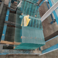 Panel Kaca Datar Berinsulasi Panas, Kaca Tempered Berlapis Ganda untuk Bangunan