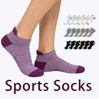 Chaussettes invisibles en coton peigné antidérapantes à coupe basse, vente en gros professionnelle directe usine