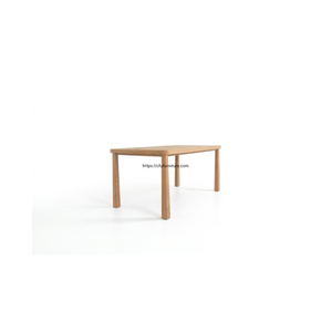 Table à manger moderne Devora avec plateau élégant, base robuste, design élégant pour la maison, le restaurant, la salle à manger, meubles - Product Image 5