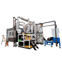 Machine de séparation de film d'aluminium de déchets de machines de recyclage de panneau composite en aluminium à taux élevé
