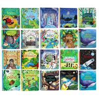 Livre interactif parent-enfant, édition « Peep Inside », série de livres cartonnés à couverture rigide avec trous de visionnage et pages à retourner