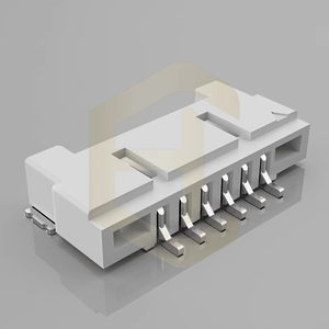 Connecteur fil-circuit imprimé en nylon et bronze phosphoreux HC-DFI4A125-2P-30PWT-04, connecteur de fil électrique en cuivre TE JST MOLEX A2005 - Product Image 3