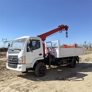 Grúa Hidráulica Telescópica Montada en Camión de 3 Toneladas con 1 Año de Garantía para Construcción - Product Image 6