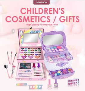 BST Bộ Đồ Trang Điểm Cho Trẻ Em Mới Nhất Bộ Đồ Chơi Mỹ Phẩm Vali Bộ Đồ Trang Điểm Hộp Phấn Mắt Dán Móng Tay Dễ Thương Cho Bé Gái - Product Image 2