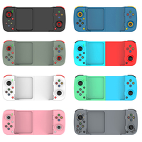Mando inalámbrico D3 tipo C telescópico para teléfono móvil, Joystick para PU-BG, PS4, Switch, PC