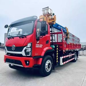 Grúa sobre Camión o Grúa Montada en Camión Utilizada para Transportar Equipos Pesados, Grúa Giratoria Portátil de 8 Toneladas de Alta Resistencia - Product Image 2