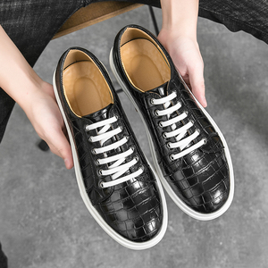 Chaussures décontractées pour hommes, design classique, chaussures habillées pour hommes, lacets, bout rond, chaussures habillées de haute qualité, durables, Oxford pour hommes - Product Image 2