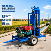 Foreuse de puits d’eau 100m 200m ODM OEM mini machine portable de forage de puits d’eau garantie 1 an