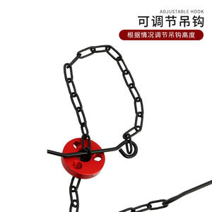 ขาตั้งเตาแคมป์กลางแจ้งแบบสามขา ที่แขวนหม้อ พกพาสะดวก ทำจากอลูมิเนียม พับเก็บได้ อุปกรณ์เสริมสำหรับเตาแคมป์ปิ้ง - Product Image 3