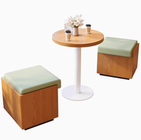Meubles de Restaurant modernes de Style nordique en vente Table à manger chaise stand canapé banc combinaison pour cafés magasins de thé au lait