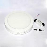 Chine Usine Prix 6w 12w 18w 24w Led Panneau Lumineux Surface Ronde Carré Led Plafond Panneau Lumineux
