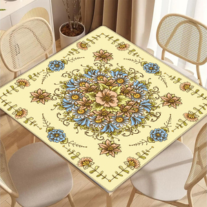 Tapis de mahjong en néoprène de qualité supérieure pour tables, carré de 32,5 pouces, design pliable, facile à ranger, produit très vendu dans le monde entier - Product Image 6