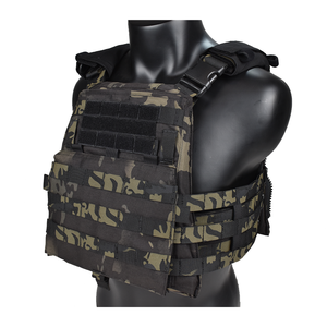 Gilet Tattico Personalizzato AVS Combat <span class=keywords><strong>Molle</strong></span> Portapiastre Leggero Resistente in Nylon 500D Impermeabile Multifunzionale Regolabile - Product Image 4