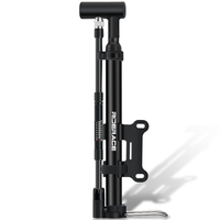 RIDERACE-Pompe à air pour vélo de montagne, accessoire léger en alliage d'aluminium, accessoire de cyclisme, 120PSI