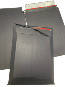 Bán Sỉ Bìa Giấy Kraft Tái Chế Phẳng Có Thể Mở Rộng Phong Bì Thư Có Sọc Rách - Product Image 6