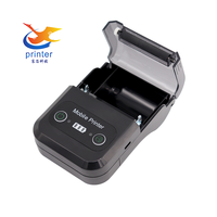 Printer Termal Mini USB Tipe C Portabel Mobile BT4.0 Paket Perangkat Lunak Gratis Termasuk Kertas Termal Stok