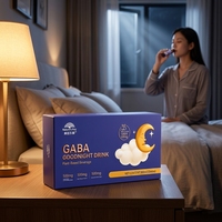 Boisson GABA OEM ODM Marque Privée pour un Sommeil Réparateur : Magnésium Glycinate, L-Théanine, Ashwagandha, Valériane, Fruit de la Passion