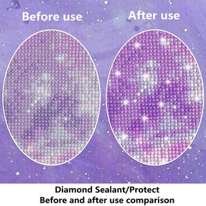 Colle diamantée pour loisirs créatifs, scellant pour peinture diamantée 5D, pour enfants et adultes, artisanat artistique, tenue forte et permanente, effet brillant pour puzzles. - Product Image 5