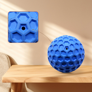 Luxury Eco-Friendly <b>Dog</b> Toys Indestructible Squeaky <b>Balls</b> Water Toys Durable Rubber Material for Aggressive Chewers Classic Cats - Product Image 2