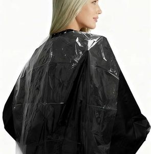 35 bavoirs jetables pour coiffure, 35×51 pouces, cape de salon jetable, cape de coiffure pour adultes pour coupe, coloration et shampoing, pour coiffeur - Product Image 2