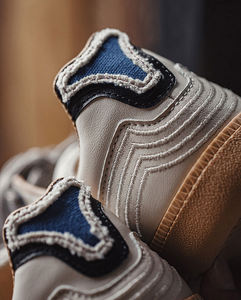 شعار مخصص للرجال جودة جلد حقيقي أحذية رياضية للرجال عارضة المدرب الصانع في الصين - Product Image 2