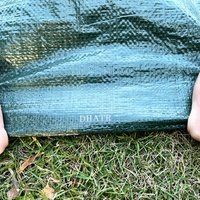 Bâche PE polyvalente verte et bleue personnalisée, tissu en plastique tissé, imperméable, Poly bâche de camion, couverture d'abri de voiture, feuille de tente