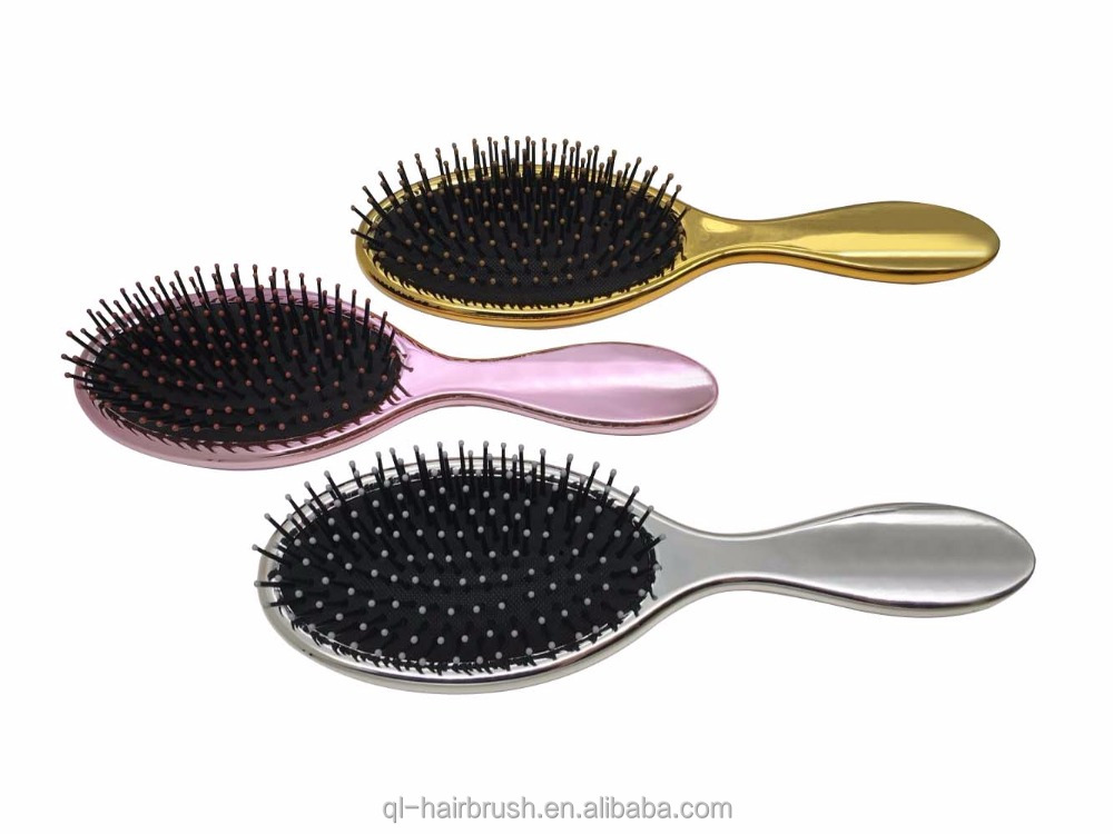 2019 Brosse D'extension De cheveux Cheveux Outils Bling Coussin Ovale brosse