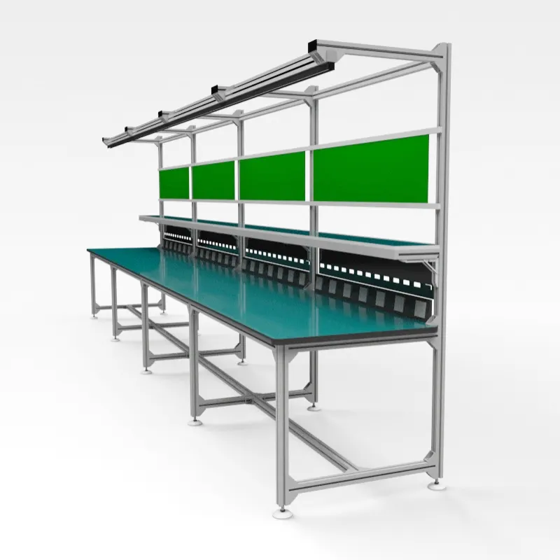 Tables multifonctions en vente directe d'usine Assemblage industriel Poste de travail Ligne de production Table avec tiroirs