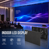 Module d'affichage vidéo LED intérieur haute définition, panneau couleur intégrale sans soudure pour salle de conférence et présentation scénique