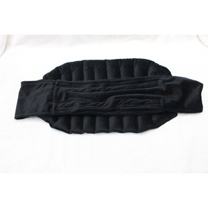 Chal de Soporte Cálido para Cuello y Hombros con Terapia de Calor, Material de Linaza Calentable en Microondas, Terciopelo Negro Cristal, Modelo 1912172 - Product Image 4