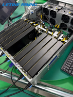 Boîtier de serveur 7U pour montage en rack, 8 GPU, pour l'inédition d'IA, l'informatique en nuage, la formation de LLM, l'apprentissage profond de grands modèles, châssis de rack
