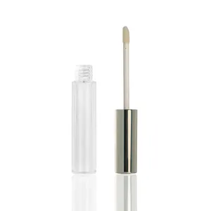 Populer tabung lipstik 5ml sikat lip gloss tabung untuk kosmetik krim lip gloss kemasan tabung
